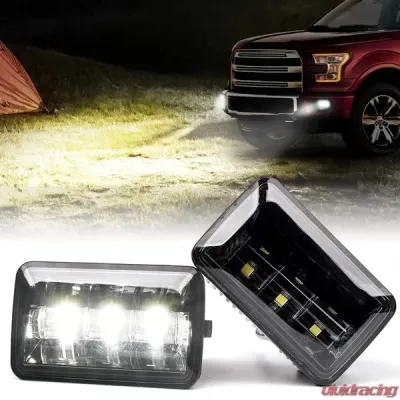 Xprite White LED Fog Lights Ford F150 | F-150 Super Duty 2015-2019 - FL-TRUCK-G1-W