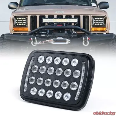 Xprite 5X7" Insight Series LED Headlights Dodge | Chevrolet | Plymouth 1955-1988 - HL-5X7-G3-K
