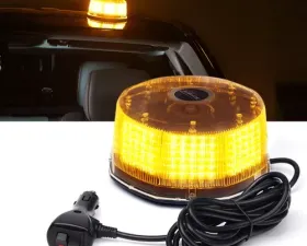 Xprite Amber Sun Beam Series 240 LED High Intensity Strobe and Rotating Light Beacon