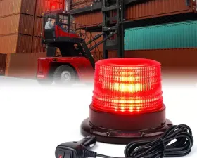 Xprite 20W LED Red Nova Series Beacon Strobe Light