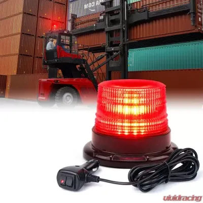 Xprite 20W LED Red Nova Series Beacon Strobe Light - SL-BCN-G3-R