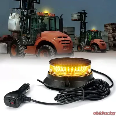Xprite Amber Axis Series 24W Mini Beacon Strobe Light - SL-BCN-G4-Y