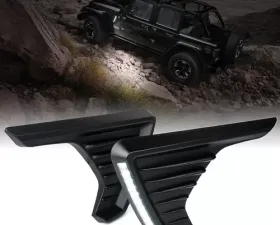 Xprite Sidetrack LED Fender Lights Jeep Wrangler JL | Gladiator 2018-2022