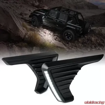 Xprite Sidetrack LED Fender Lights Jeep Wrangler JL | Gladiator 2018-2022 - ST-JL-G1