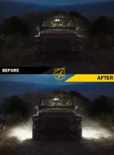 Xprite Sidetrack LED Fender Lights Jeep Wrangler JL | Gladiator 2018-2022                                     - ST-JL-G1 - Image 3