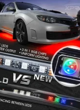 Xprite Throwback Series 8 Color LED RGB Underbody Glow Kit with IR Remote Control                                     - UGL-62709-G2 - Image 2