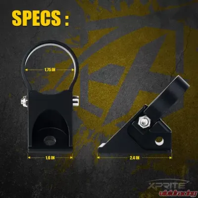 Xprite 1.75" Rollbar Mount Universal Pillar Light Brackets - UTV-BRACKET-G14-1.75IN