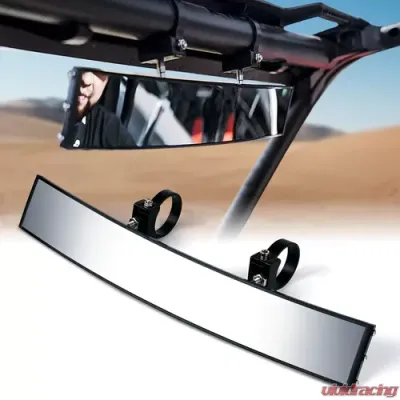 Xprite 17.5" Convex Rear Wide View Tempered Glass Mirror - UTV-CM-G2