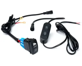 Xprite Wiring Harness with 2 Switches for LED Chase Rear Strobe Light Bars