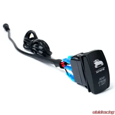 Xprite Wiring Harness with 2 Switches for LED Chase Rear Strobe Light Bars - UTV-RSL-G2-HARNESS