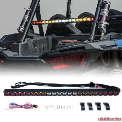 Xprite 36" Red/Amber/White/White/Amber/Red RX Series G7 Offroad Rear Chase LED Light Bar - UTV-RSL-G7-RYWWYR