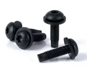 Xprite Set of 4 OEM-Style Replacement M8 Torx Screws Bolts Jeep Wrangler JK 2007-2017