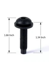 Xprite Extra Long M8 Torx Screws Bolts Jeep Wrangler JK 2007-2017                                     - WLB-0013-#5 - Image 3