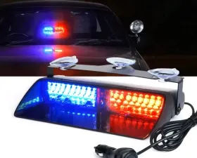 Xprite Red/Blue Undercover Series RGB LED Strobe Lights