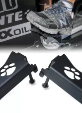 Xprite Front Foot Pegs with Paw Print Jeep Wrangler JK 2007-2018                                     - ZS-0029-JK-PAW - Image 2