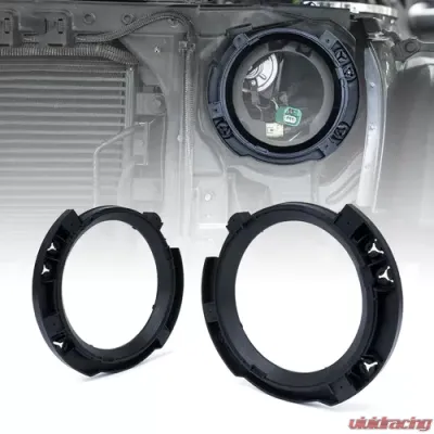 Xprite Replacement Left & Right Headlight Brackets Jeep Wrangler JK 2007-2018 - ZS-0088