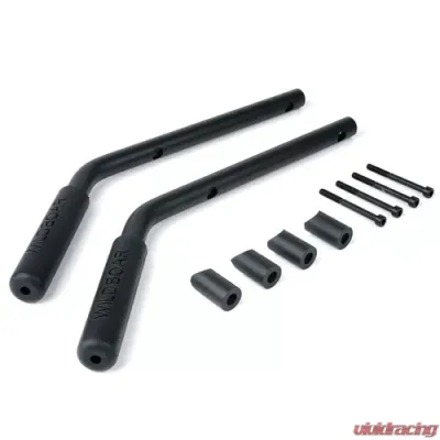 Xprite G1 Black Rear Steel Grab Handles Jeep Wrangler JK JKU 2007-2018 - ZS-0089K-G1-R