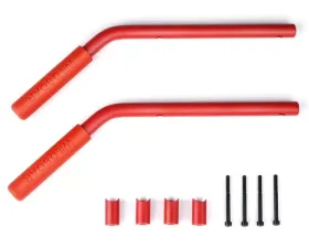 Xprite Red G1 Rear Grab Handles Jeep Wrangler JK JKU 2007-2018