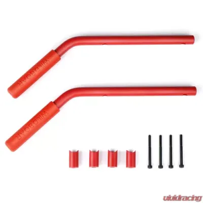 Xprite Red G1 Rear Grab Handles Jeep Wrangler JK JKU 2007-2018 - ZS-0089R-G1-R