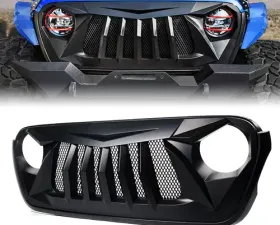 Xprite Black Widow Series Replacement Grille Jeep Wrangler JL | Gladiator JT 2018-2022