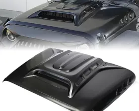 Xprite Piranha Series Hood with Functional Air Vents Jeep Wrangler JK 2007-2018