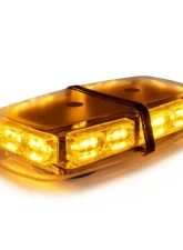 Xprite 12inch Amber Mini Light Bar with Magnetic Base | Gamma Series                                     - 52010C-Y - Image 3