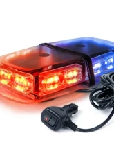 Xprite 12inch Amber Mini Light Bar with Magnetic Base | Gamma Series                                     - 52010C-Y - Image 5