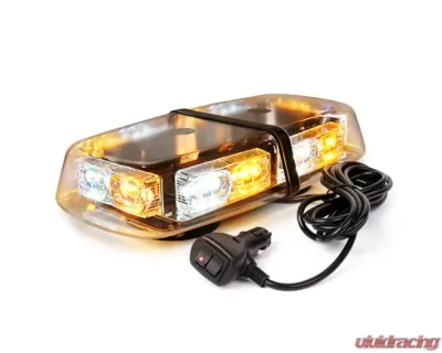 Xprite 12inch Amber Mini Light Bar with Magnetic Base | Gamma Series - 52010C-Y