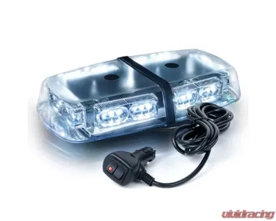 Xprite 12inch Amber Mini Light Bar with Magnetic Base | Gamma Series - 52010C-Y