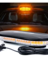 Xprite Amber Delta Series 30W COB LED Rooftop Strobe Light with Magnetic Base                                     - 53010M-WY - Image 10