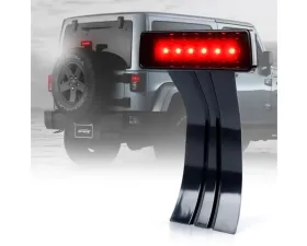 Xprite Clear Third Brake Light LED Replacement Jeep Wrangler JK 2007-2018