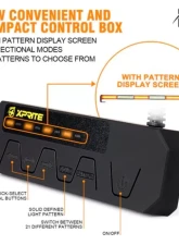 Xprite Green 35inch Warrant G2 Series Traffic Advisor COB LED Strobe Light Bar                                     - CTB-6-G2-G - Image 3