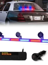 Xprite Green 35inch Warrant G2 Series Traffic Advisor COB LED Strobe Light Bar                                     - CTB-6-G2-G - Image 8