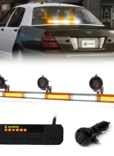 Xprite Green 35inch Warrant G2 Series Traffic Advisor COB LED Strobe Light Bar                                     - CTB-6-G2-G - Image 10