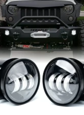 Xprite Amber 4inch Halo LED Fog Light | Escapade Series                                     - FL-R4IN-60W-CR-A - Image 9