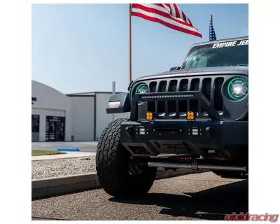 Xprite 9-Inch RGB-W Halo Headlights Jeep Gladiator | Wrangler 2018+ - HL-JL-R9IN-G4