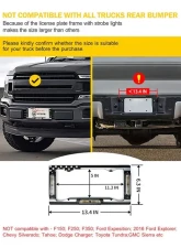 Xprite License Plate Strobe Lights White                                     - LPF-UNI-G1-W - Image 5