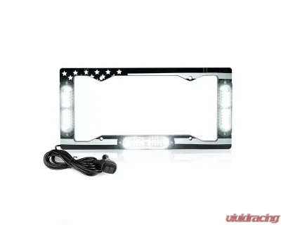 Xprite License Plate Strobe Lights White - LPF-UNI-G1-W