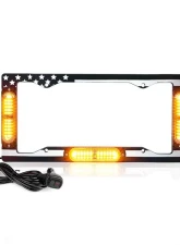 Xprite License Plate Strobe Lights Yellow                                     - LPF-UNI-G1-Y - Image 5