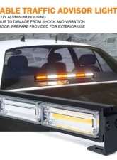 Xprite 26inch Red | Blue Controller COB LED 6 Series Traffic Advisor Strobe Light Bar                                     - TAL-COB-G1-6M-RB - Image 4