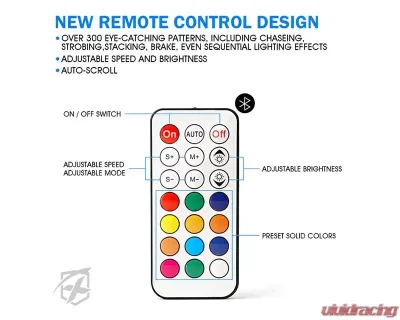 Xprite RGB Dual Ring Spare Tire Brake Light Jeep Wrangler JK | JL 2007+ - TL-JK-WHEEL-G7