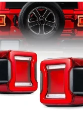 Xprite Infinity Series Taillights Jeep Wrangler JL 2018+                                     - TL-JL-SMK-G2 - Image 6