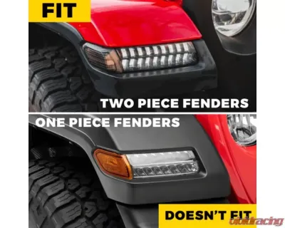 Xprite 6 Pin Signal and Daytime Running Light  Jeep Wrangler JL |JLU 2018-2023 - TS-JL-SMK-G1