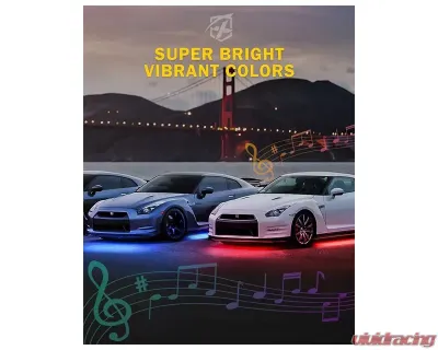 Xprite Car Underglow Light Kits - UGL-62710-G1