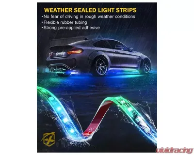 Xprite Car Underglow Light Kits - UGL-62710-G1