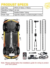 Xprite Car Underglow Light Kits                                     - UGL-62710-G1 - Image 7