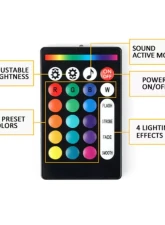 Xprite Replacement Remote Control Moto Series Lights (Battery Not Included)                                     - UGL-MOTOR-RF - Image 2