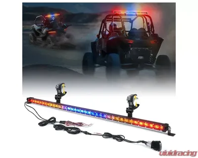 Xprite SL Series 38" Slim LED Rear Chase Light Bar Red/Amber/White/White/Amber/Red - UTV-RSL-G13-RYWWYR
