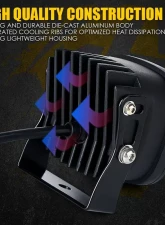 Xprite 2piece 3inch Amber LED Light Pods | X-Beam Series                                     - WL-25CS-AMBER-2PC - Image 2