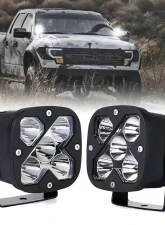 Xprite 2piece 4inch LED Light Pods | X-Beam Series                                     - WL-50CS-2PC - Image 4